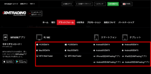 XMデモ口座でトレードする準備【取引ツールをダウンロードする流れ】