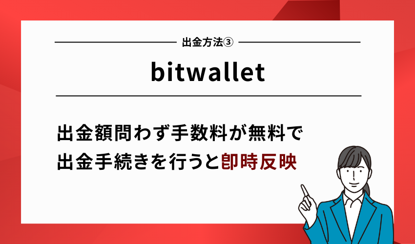 XMの出金方法③bitwallet