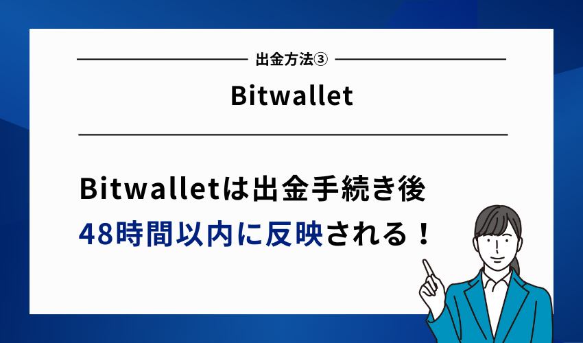 FXGTの出金方法③Bitwallet