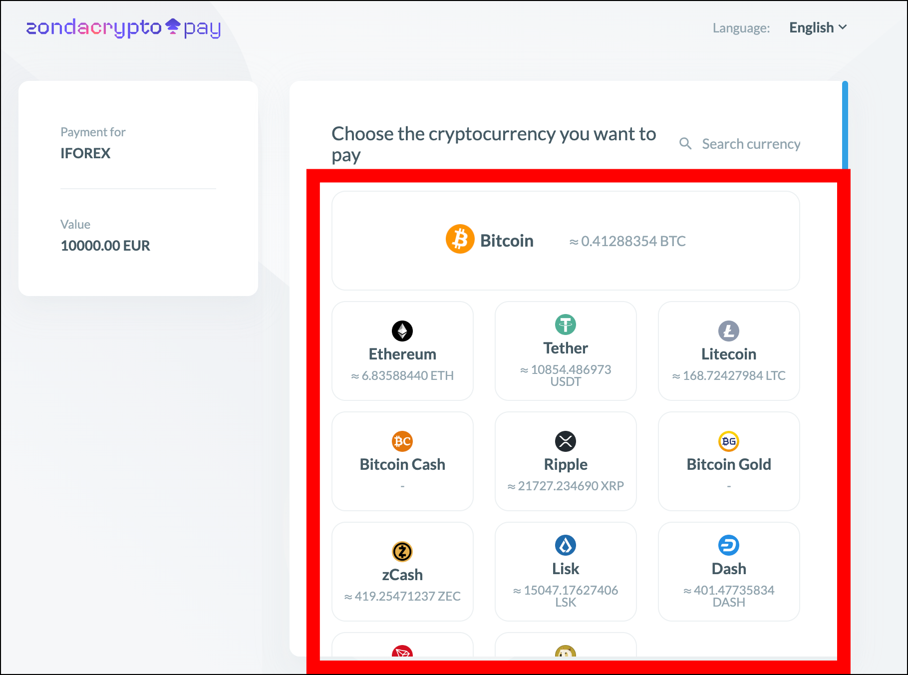 iFOREXの仮想通貨入金【概要・手順】