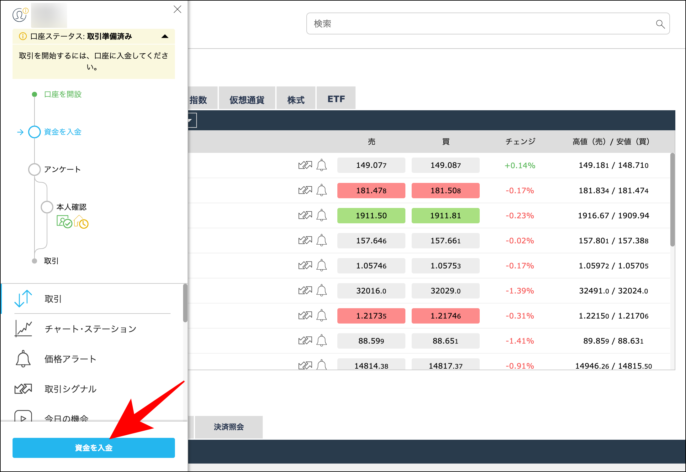 iFOREXのクレジットカード入金【概要・手順】