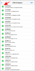 FXGTのMT4/MT5アプリの使い方【通貨ペア選択】