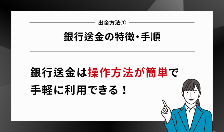 HFMの出金方法①銀行送金の特徴・手順