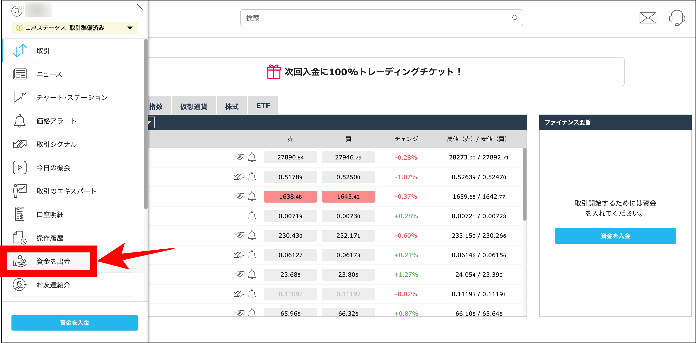 iFOREXの出金方法①銀行送金の特徴・手順