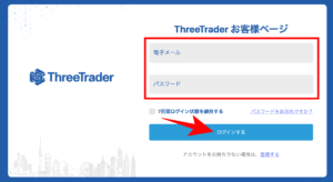 ThreeTraderの口座開設後から取引開始までの準備