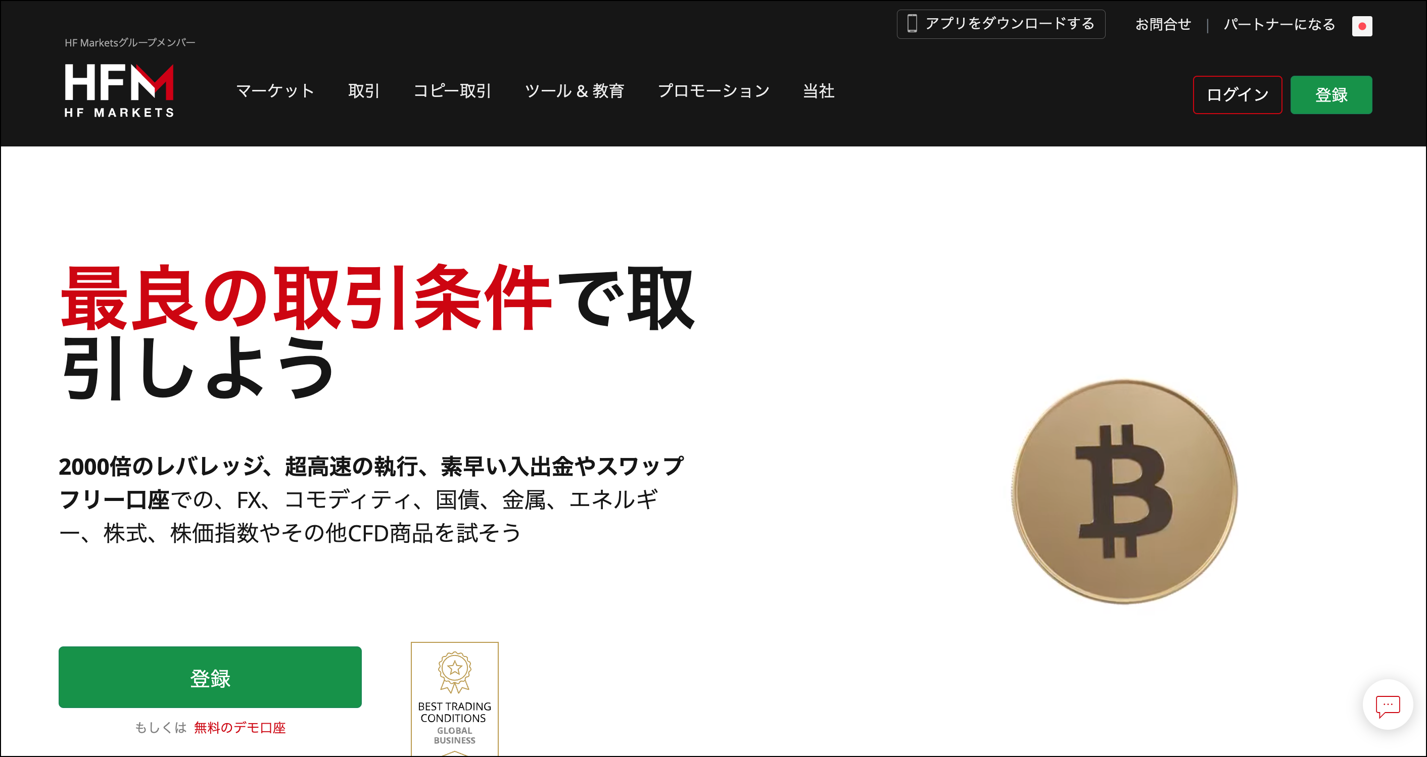 HFM｜スワップフリー×最大レバレッジ2,000倍