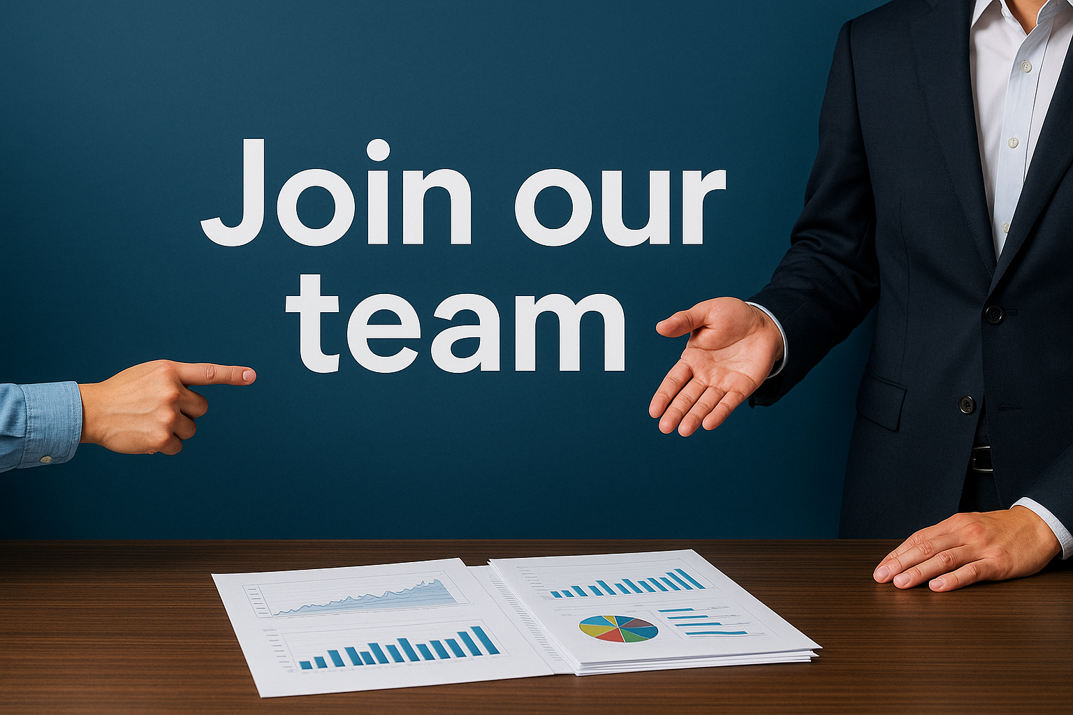 オフィスで働くチームメンバー